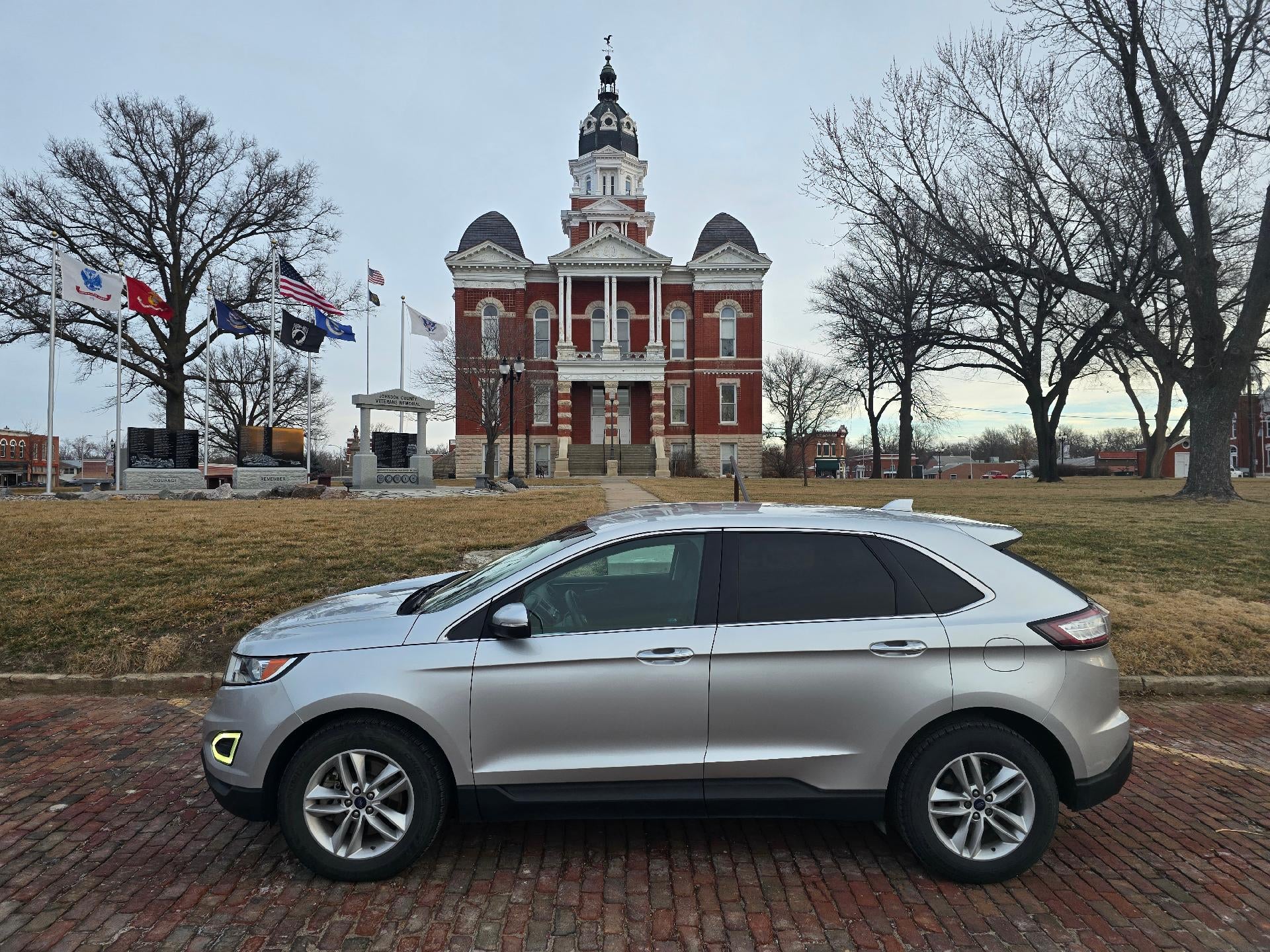 Used 2015 Ford Edge SEL with VIN 2FMTK4J93FBB08918 for sale in Tecumseh, NE